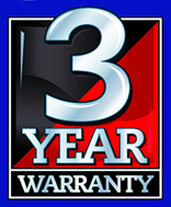 3 year warranty